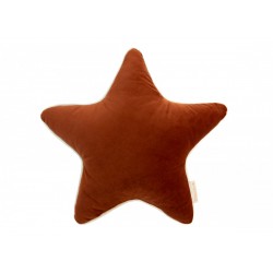 aristote-star-velvet-cushion-wild-brown-nobodinoz-petit-toi-lausanne