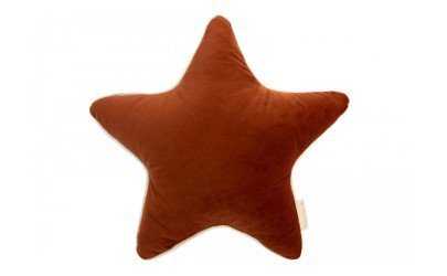 aristote-star-velvet-cushion-wild-brown-nobodinoz-petit-toi-lausanne