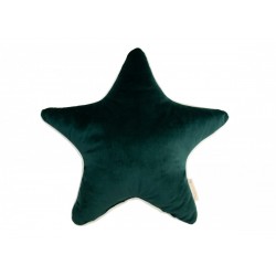 aristote-star-velvet-cushion-jungle-green-nobodinoz-petit-toi-lausanne