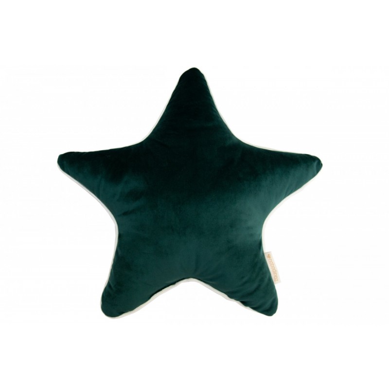 coussin-aristote-velours-vert-jungle-nobodinoz-petit-toi-lausanne