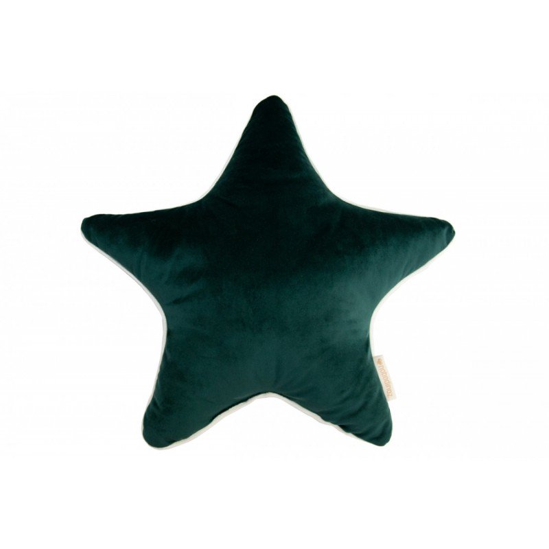 coussin-aristote-velours-vert-jungle-nobodinoz-petit-toi-lausanne