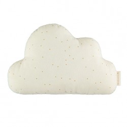Cloud Cushion - Honey Sweet Dots - Natural