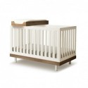 Lit de bébé Classique – Noyer