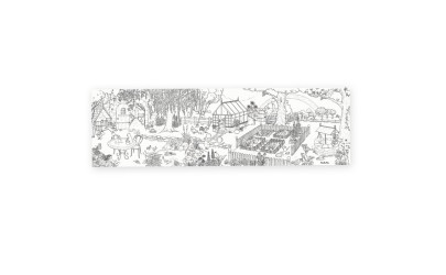 Colouring poster - The gardener