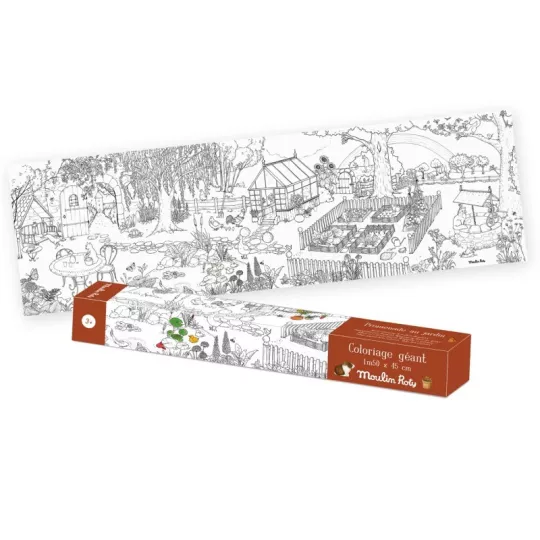 Colouring poster - The gardener