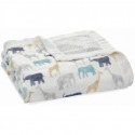 Dream Blanket Elephants & Giraffes Aden & Anais Petit-Toi