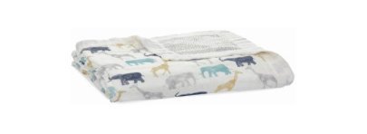 Dream Blanket Elephants & Giraffes Aden & Anais Petit-Toi