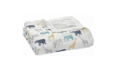 Dream Blanket - Elephants and Giraffes