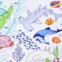 Coloring placemat set Barrier Reef Coral - Petit Toi - Lausanne
