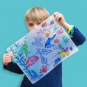 Coloring placemat set Barrier Reef Coral - Petit Toi - Lausanne
