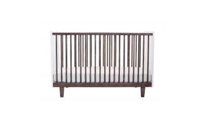 Lit de bébé Rhea – Noyer