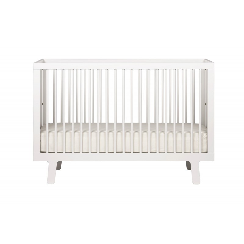 Lit de bébé Sparrow – Blanc