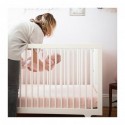 Lit de bébé Sparrow – Blanc