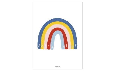 Poster Rainbow Lilipinso Petit-Toi