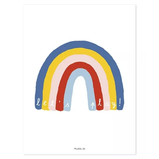 Poster Rainbow Lilipinso Petit-Toi