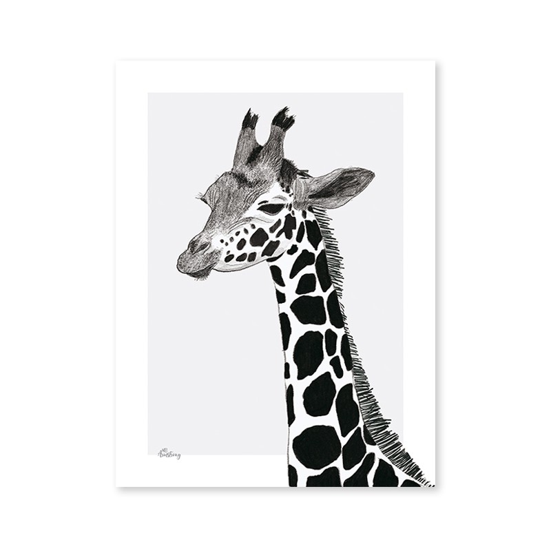 Poster Giraffe Lilipinso Petit-Toi