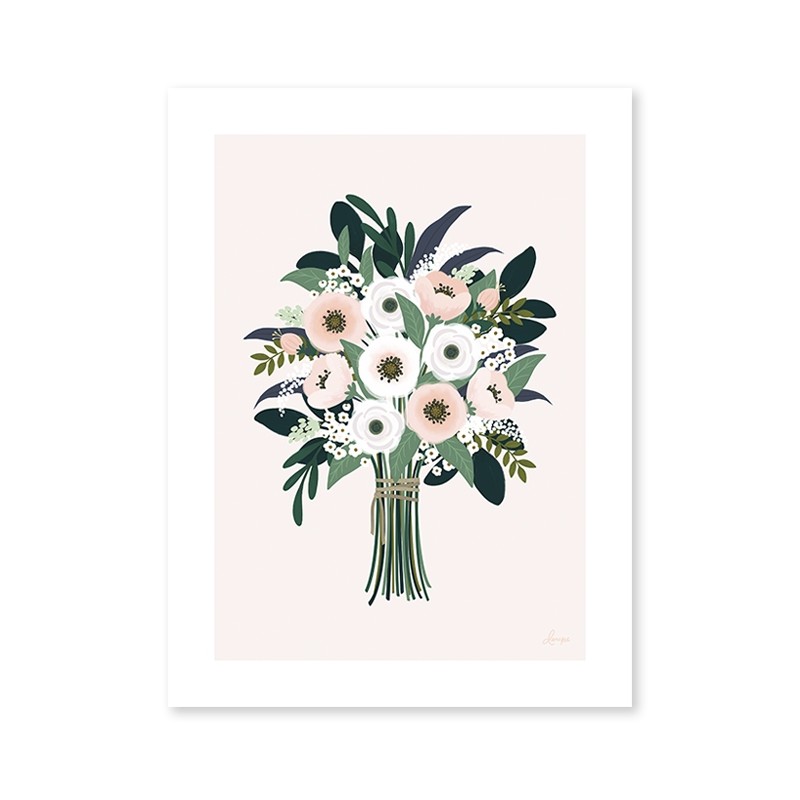 Poster Beautiful Flowers Lilipinso Petit-Toi