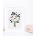 Affiche un si joli bouquet Lilipinso Petit-Toi