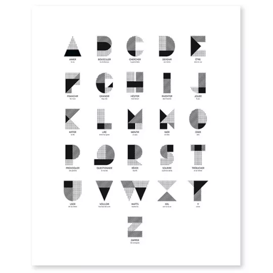 Poster Alphabet Lilipinso Petit-Toi