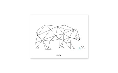 Poster bear Lilipinso Petit-Toi