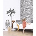 XL stickers tree and lion Lilipinso Petit-Toi
