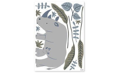 Stickers Sheet - The Rhinoceros