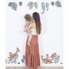 Stickers sheet foliage Lilipinso Petit-Toi