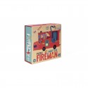 Jigsaw puzzle I would like to be a firefighter - Londji - Petit Toi