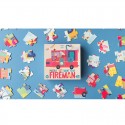 Jigsaw puzzle I would like to be a firefighter - Londji - Petit Toi