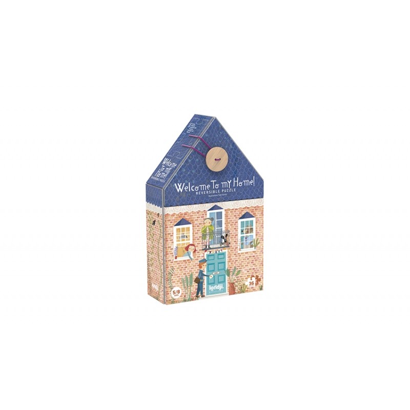 Puzzle - Bienvenue dans ma maison - Londji - Petit Toi Puzzle - Bienvenue dans ma maison - Londji - Petit Toi