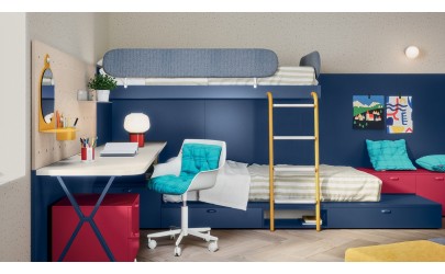 Loft bed DOTS – Nidi by Battistella – Petit Toi