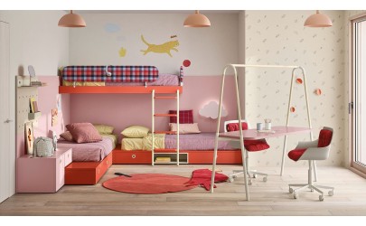 Loft bed DOTS – Nidi by Battistella – Petit Toi