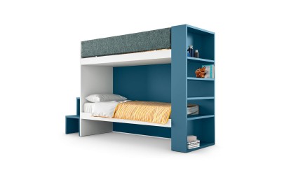 Bunk Bed and Bookcase - NUK