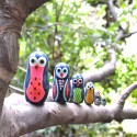 Matryoshka Pocket owls- OMM design - Petit Toi