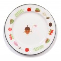 Assiette en émail Gland - OMM Design - Petit Toi Lausanne
