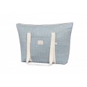 Maternity Bag Paris Willow Soft Blue Nobodinoz Petit-Toi