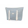 Maternity Bag Paris Willow Soft Blue Nobodinoz Petit-Toi