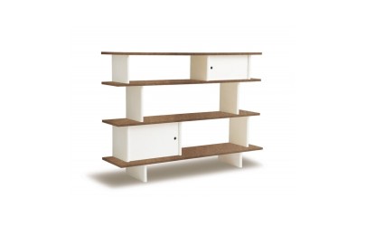 Mini bibliothèque – Noyer