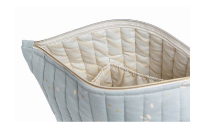 Maternity Bag Paris Willow Soft Blue Nobodinoz Petit-Toi