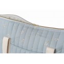 Sac à langer Paris willow bleu clair Nobodinoz Petit-Toi