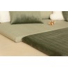 Zanzibar Velvet Mattress olive green Nobodinoz Petit-Toi