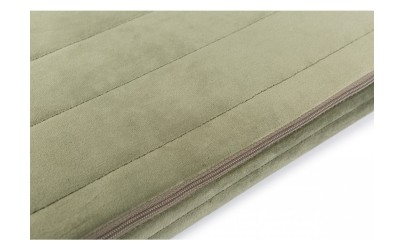 Matelas enfant velours - Vert olive Zanzibar - Nobodinoz Petit Toi