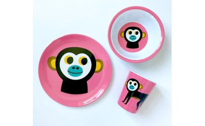 Assiette Singe - OMM Design - Petit Toi