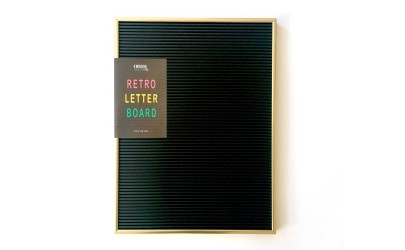 Tableau Noir cadre doré