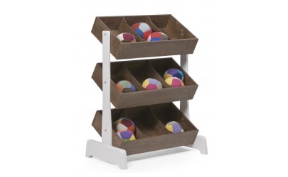 Bibliotèque « Toy Store » – Noyer