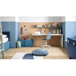 Chambre ENFANT avec chaise POD - roulettes