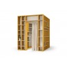 Bibliothèque Holly modules avec rideau, option des tiroirs et portes.
Les couleurs et tailles sont a choix.