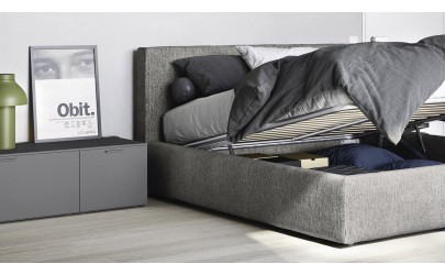 Lit adolescent 2 places WIND avec sommier relevable