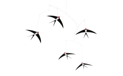 Mobile pour bébé - Hirondelle