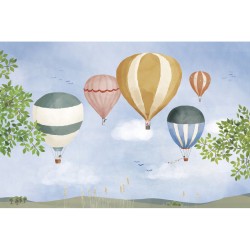 Poster- Montgolfières
